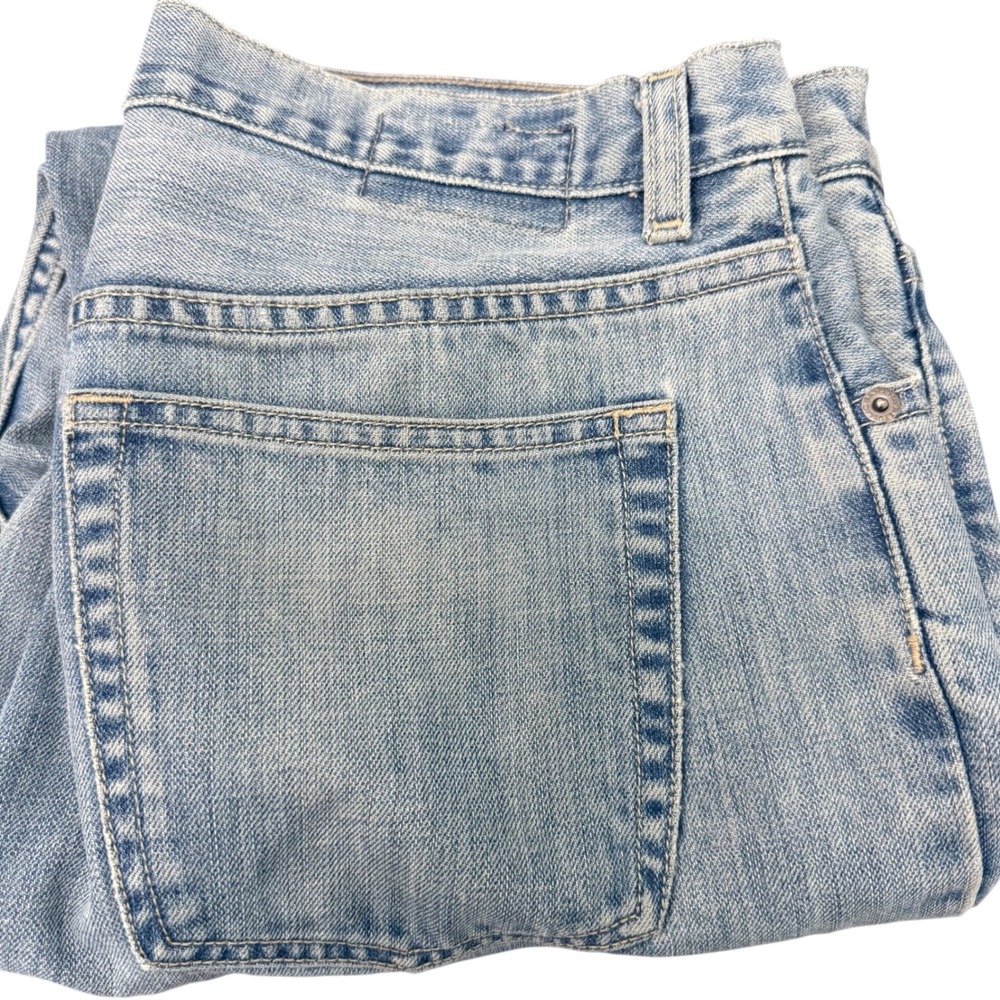 Banana Republic Classic Jeans Mens 34x30 (34x26) Light Wash Straight Leg Denim